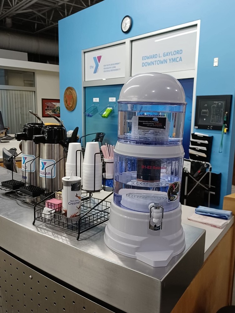 GALACTIC Alkaline Gravity Fed Water System.