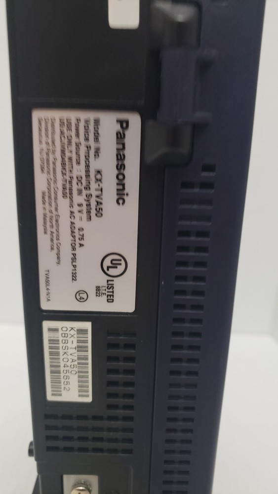 Panasonic KX-TVA50 Voice Mail Voice Processing System