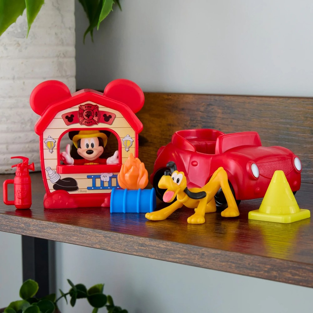 Disney Jr. Mickey Mouse Mini Playset Featuring Mickey Mouse & Pluto New