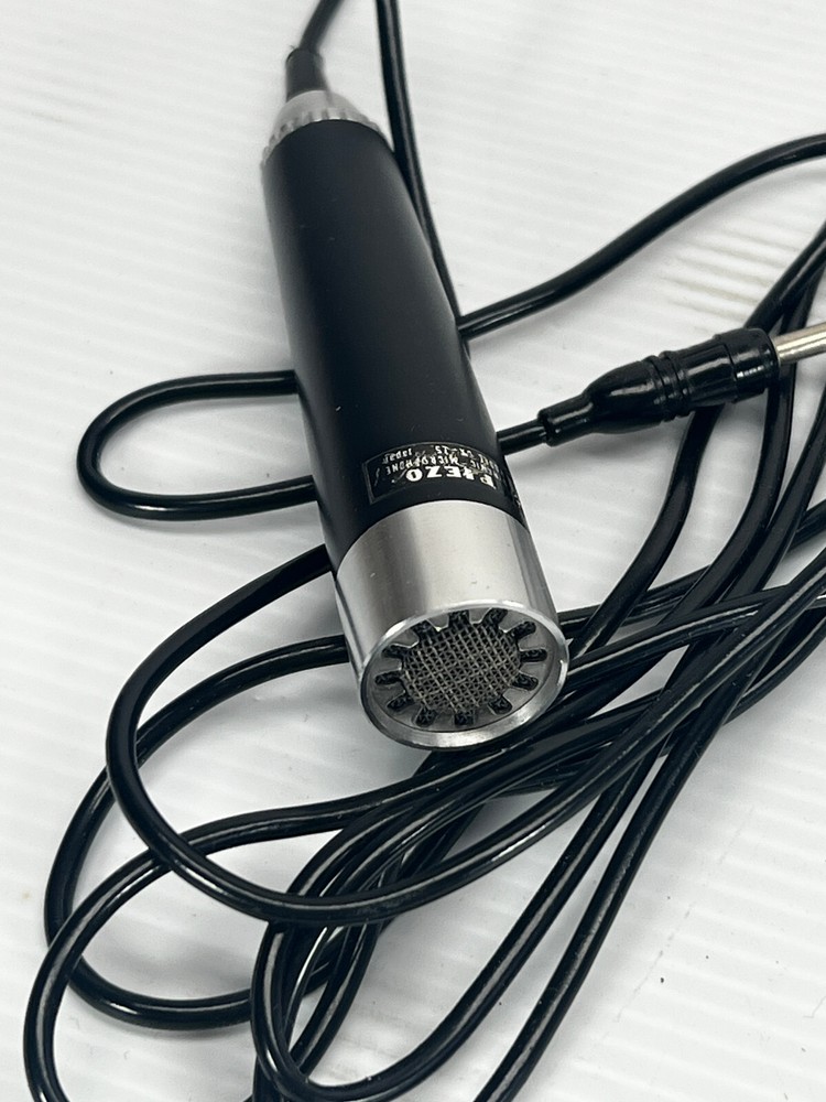 Vintage Piezo Dynamic Microphone Model DX-75 Japan Tested Working