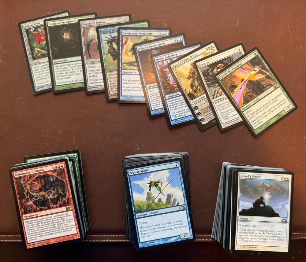 Magic Core Set 2010 M10 Complete Set Spanish & English READ!!