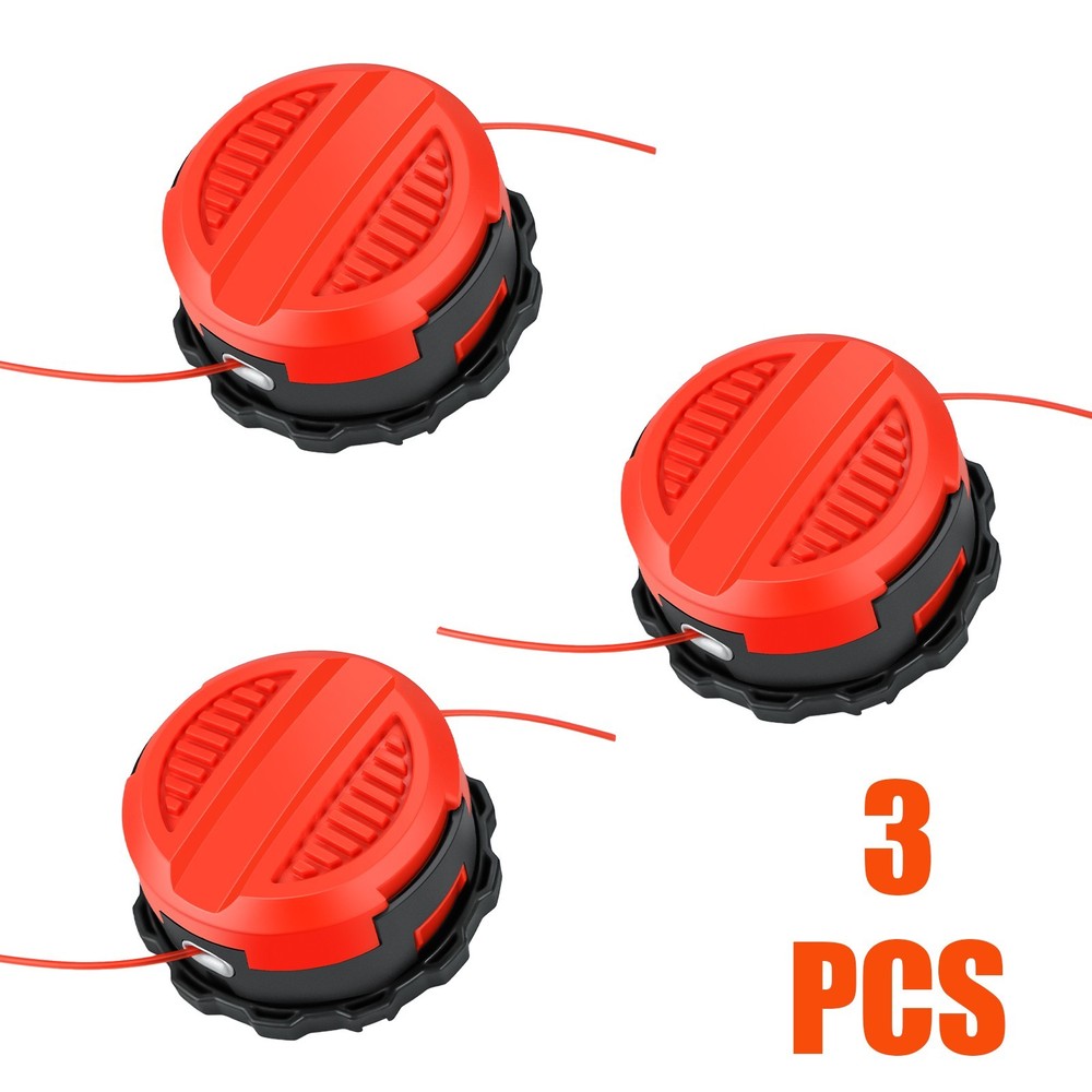 3PCS Easy Load Trimmer Head Replacement for Milwaukee M18 String Trimmers NEW