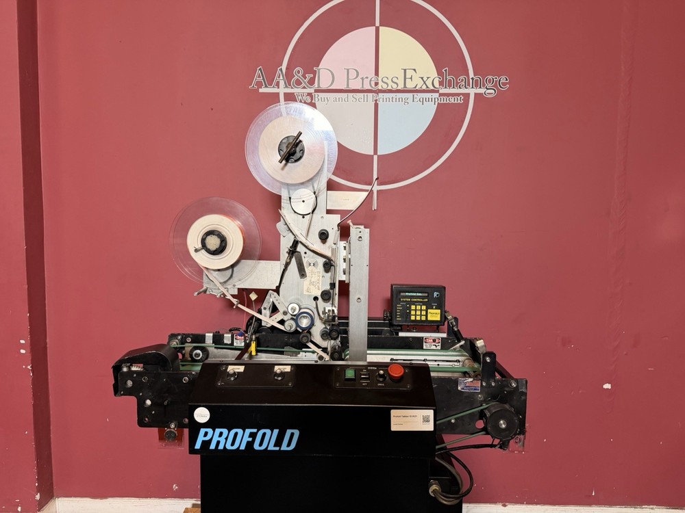 Profold Tabbing Machine !Video!