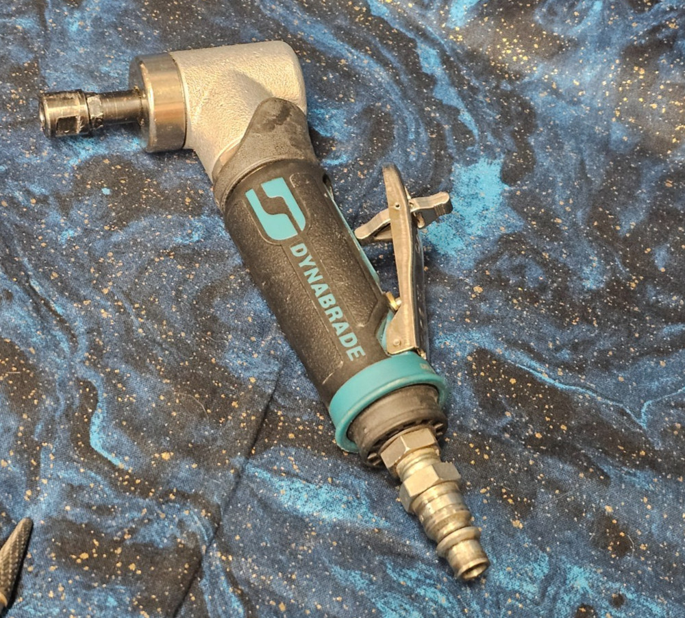 DYNABRADE 48335 7 Degree Offset Angle Die Grinder Air Pneumatic