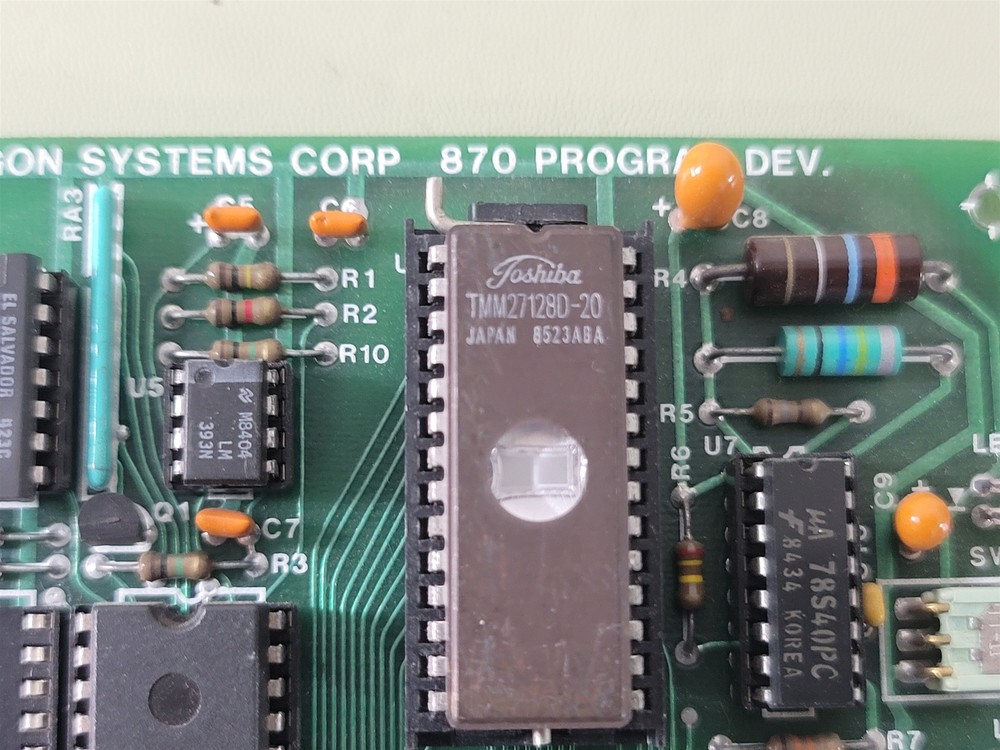 Octagon Systems 870 Program Dev. Board w/ Toshiba TMM27128D-20