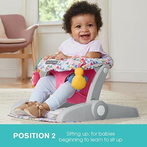 Baby Active Development Sit & Learn Foldable Floor Seat w/ 2 Positions