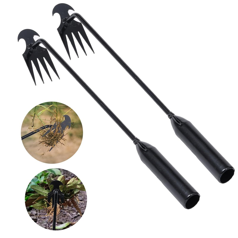 Weed Puller Tool Garden Weed Pulling Tool Portable Garden Weeder Tool Uprooti...