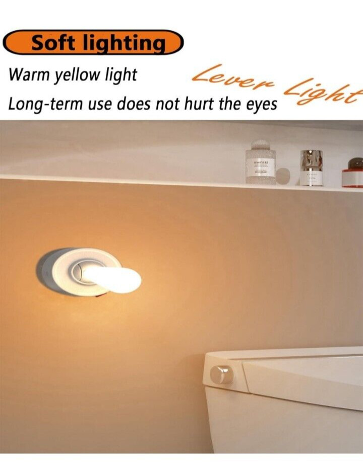 Night Light Table Lamp USB Charging Wall Lamp with Rechargeable Battery