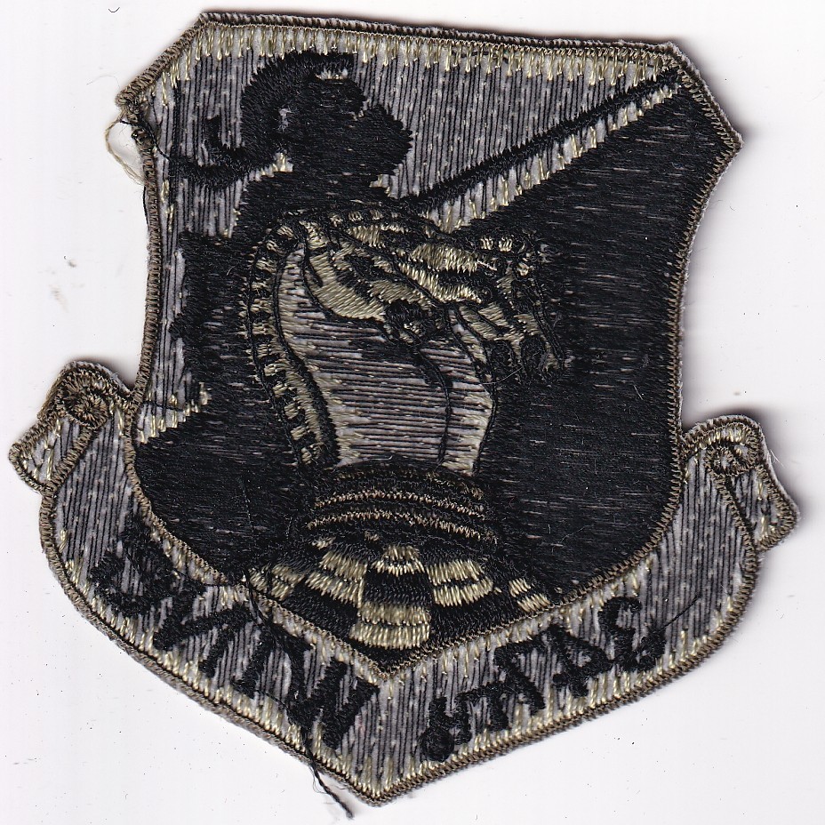 347th Wing US Air Force patch USAF muted Jacquard weave