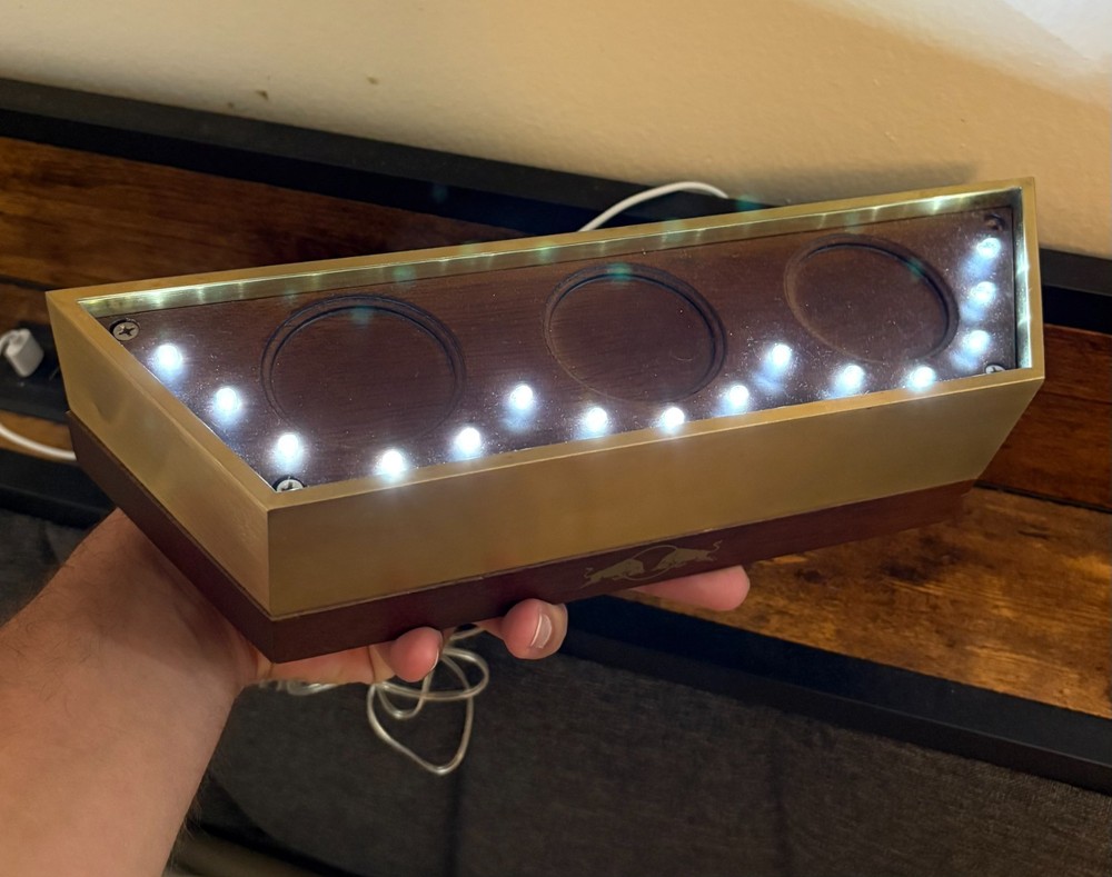 Red Bull Bowery Collection Backbar Visibility Tool LED Lighted