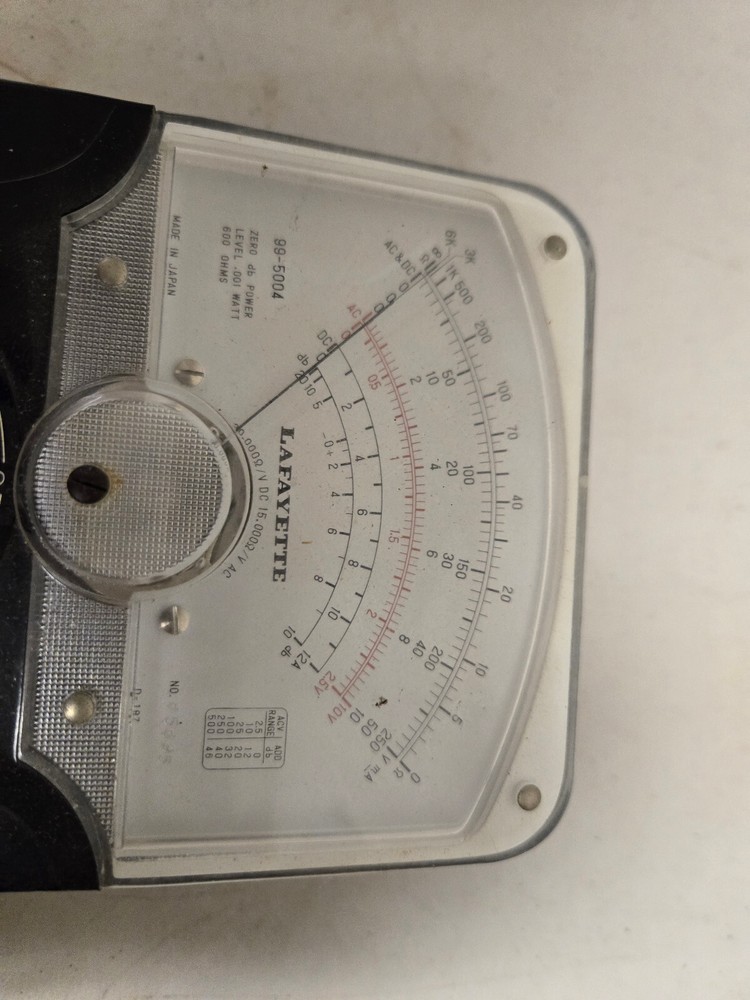 Lafayette 99-5004 Volt/Ohm meter - Used