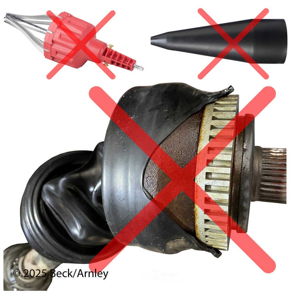 CV Joint Boot Kit Beck/Arnley 103-3103