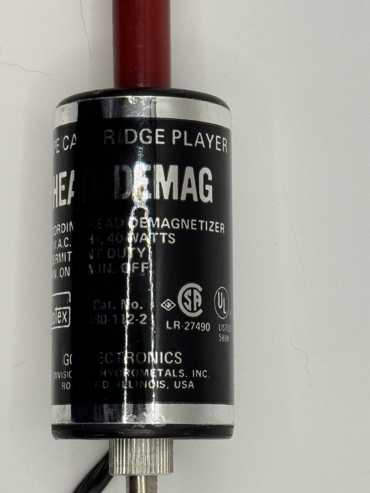 AUDIOTEX HEAD DEMAG | Cat. # 30-112 | GC Electronics