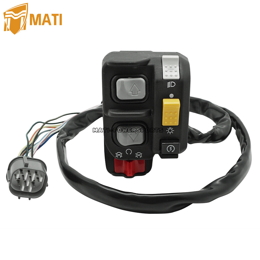 Handlebar Electric Shift Switch Headlight for Honda Foreman Rubicon 500 2005-06