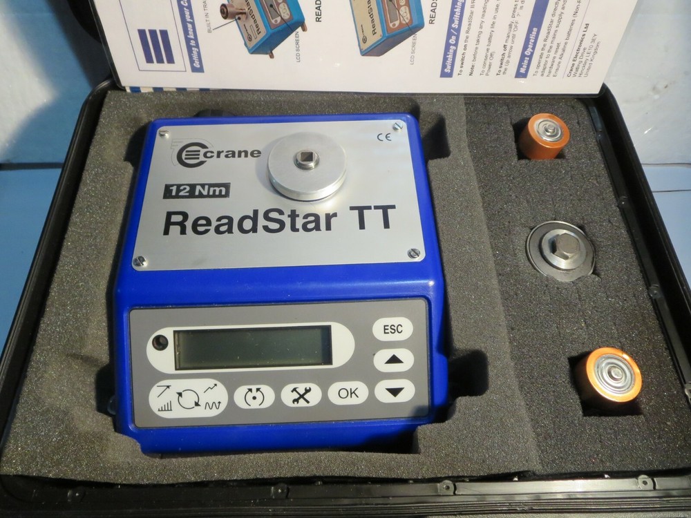 Crane Electronics, Torque Tester, ReadStar TT, 12 Nm