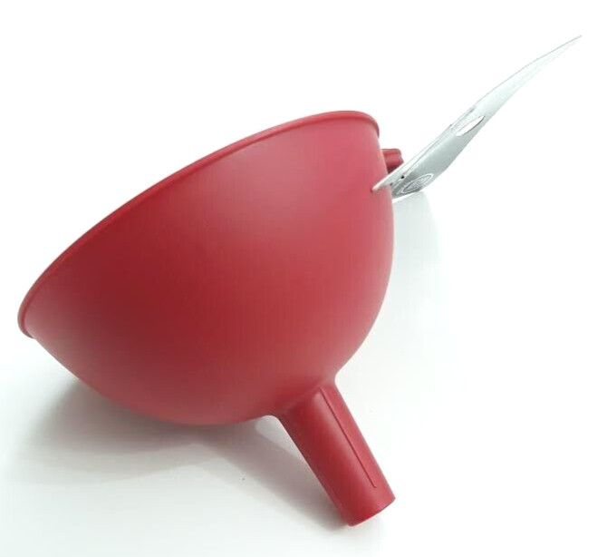GOODCOOK 3 PC FUNNEL SET RED EXTRA SMALL SMALL MEDIUM