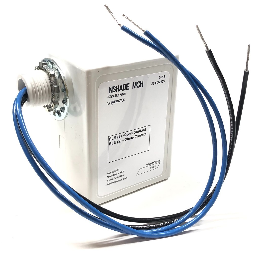NSHADE MCH Acuity Interface Cable, Pulse On/Off Shade Interface Pack