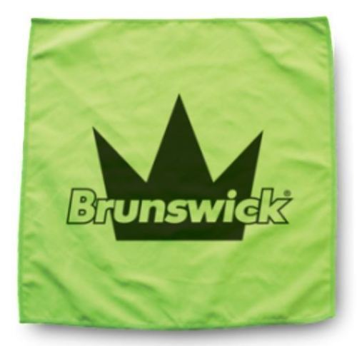 Brunswick Bowling Micro Suede LIME GREEN Microfiber Towel