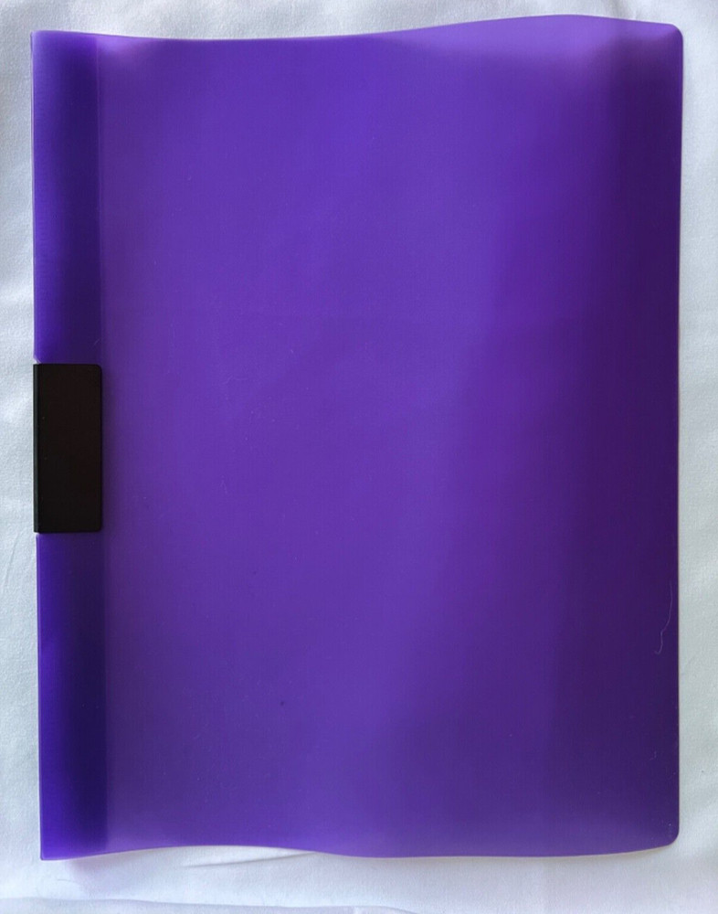 UNIVERSAL Plastic Report Cover w/Clip