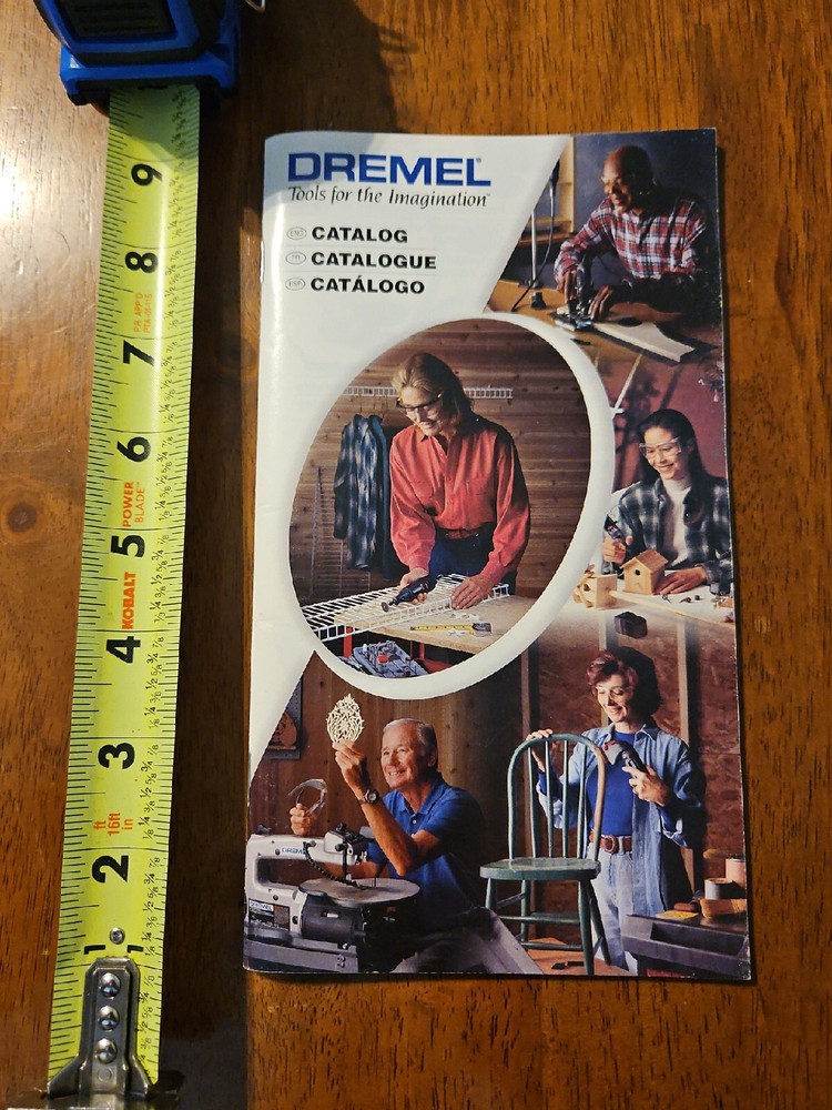 DREMEL TOOL CATALOG CRAFTS HOBBY