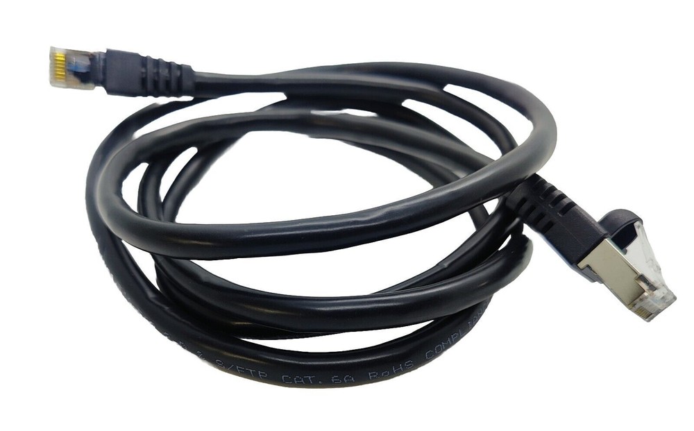 3Ft Cat6A Shielded S/FTP 10Gbps Network Patch Cable