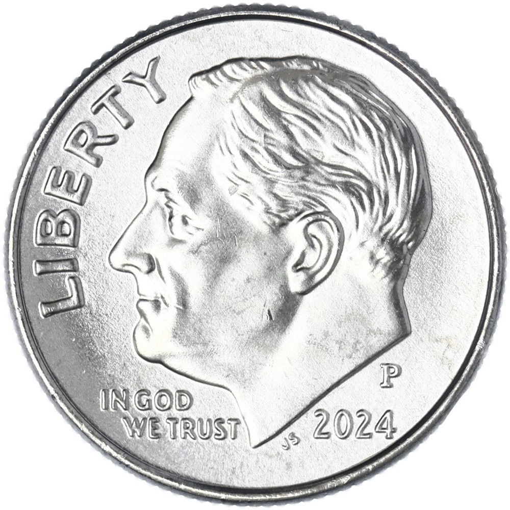 2024 P Roosevelt Dime BU