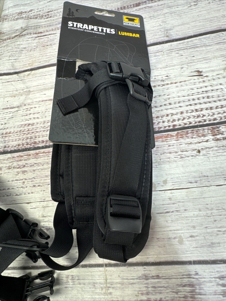 Mountainsmith Strapettes, Black New Sealed