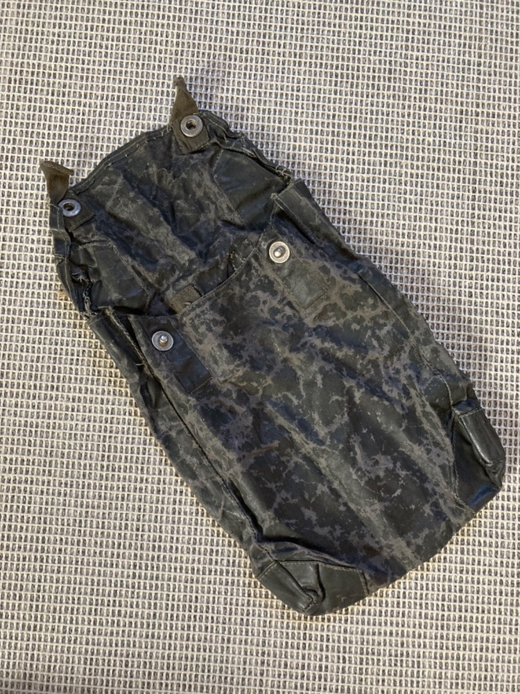 German Kriegsmarine ww2 gas cape pouch rubberized