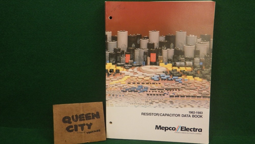 Vintage Electronics 1982-1983 Mepco-Electra Resistor Capacitor catalog/data book
