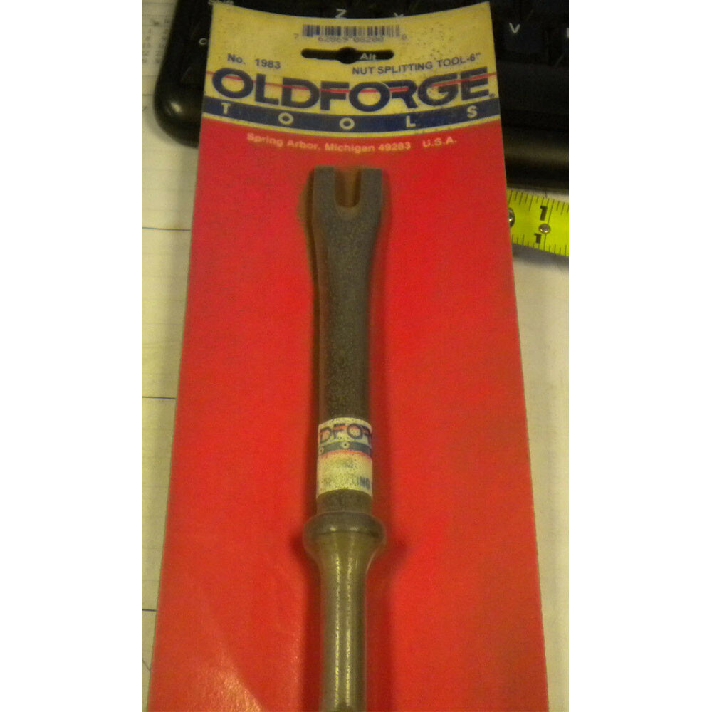 OLD FORGE TOOLS NUT SPLITTER #1983 6" OAL 5/16" FORK