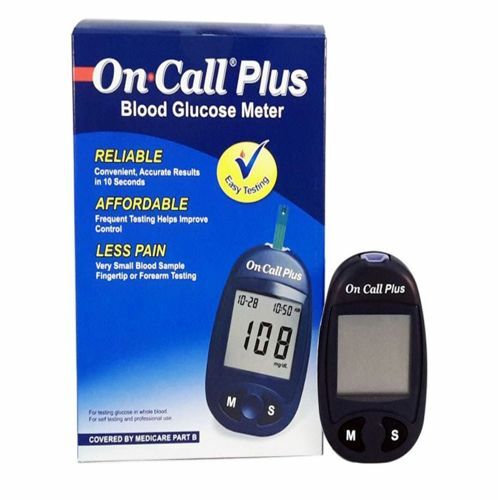 Oncall Plus Glucometer with 10 strips FREE DELIVERY