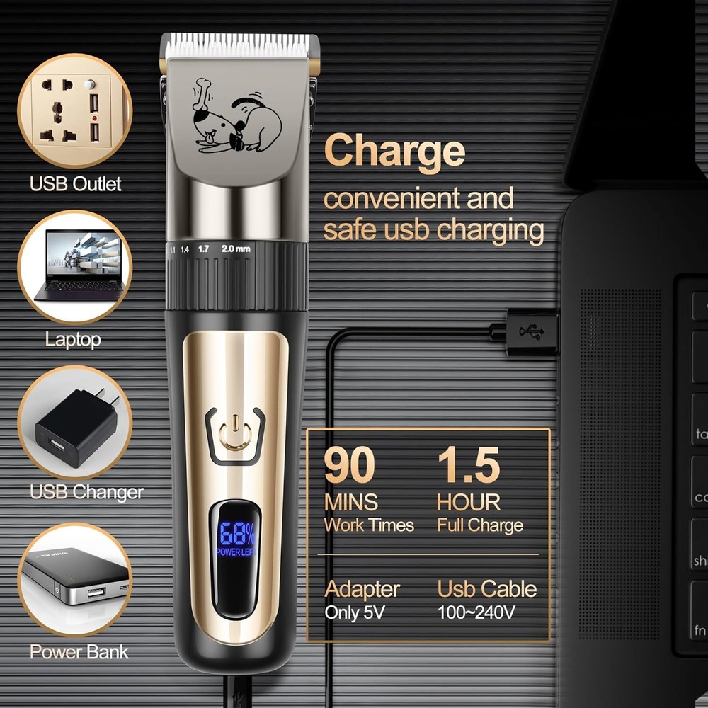 Ultra Silent Pet Clipper