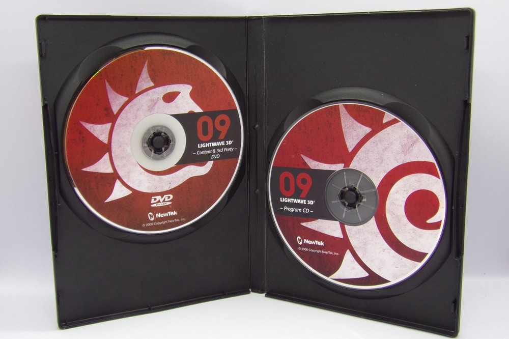 Ultra Rare Lightwave 3D Version 9 Computer Graphics Software Bundle (No USB)