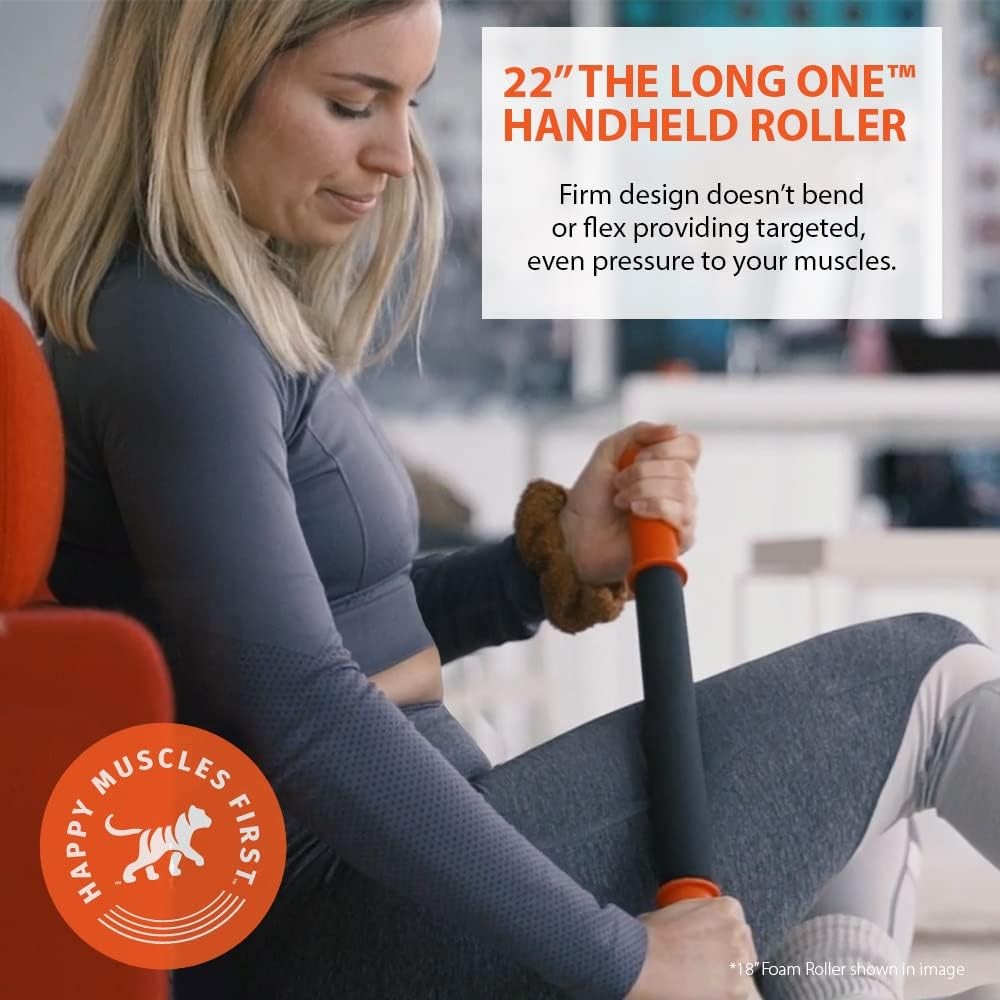 Tir Tail Massa Sti Portable Roller, Handheld, Deep Tissue Fo