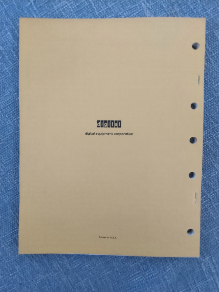 Digital Equipment Corp (DEC) NSP Network Services Protocol 1978