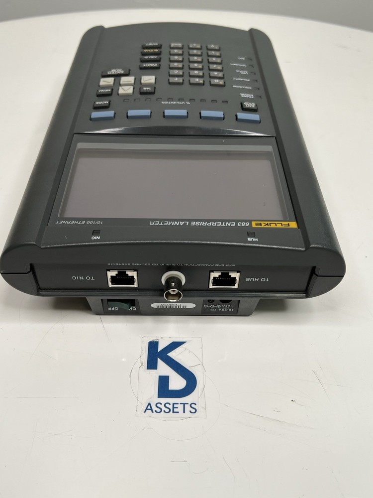Fluke 683 Enterprise LANMeter NO AC ADAPTER