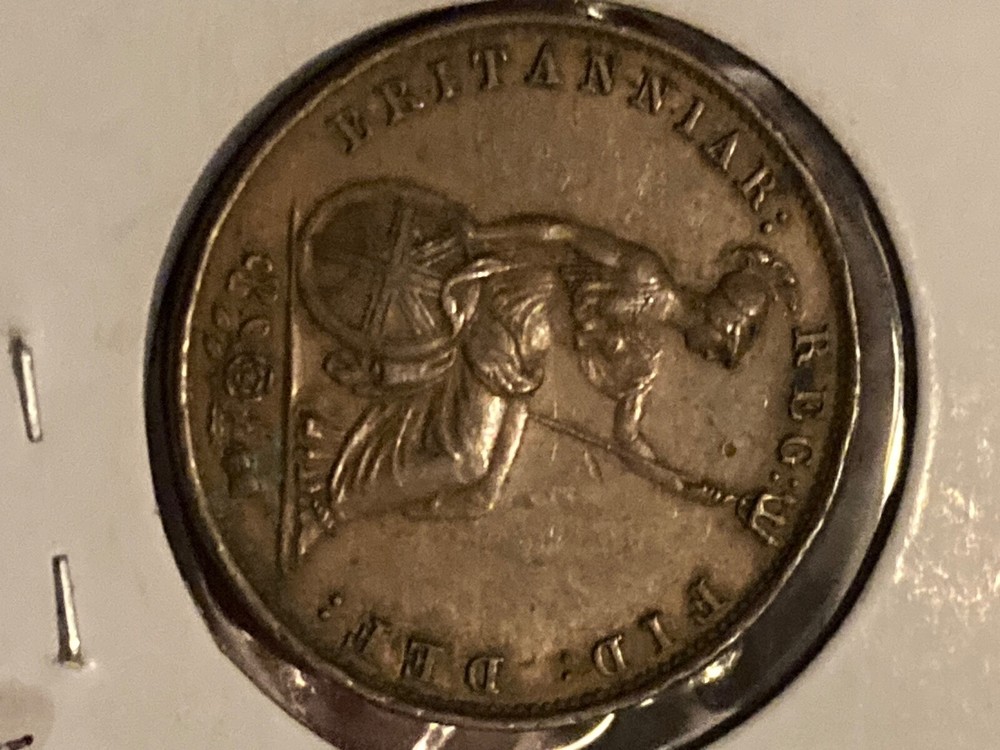 Great Britain 1841 1/2 Penny K-726