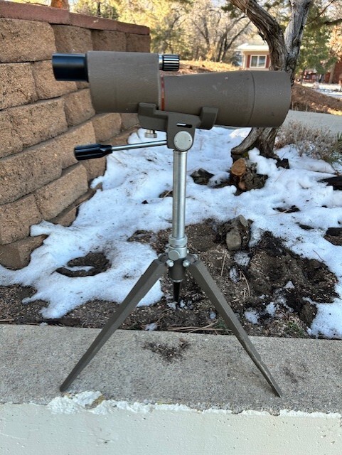 used Montgomery Wards spotting scope
