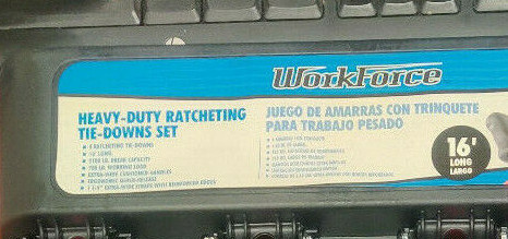 WorkForce Ratcheting tie downs