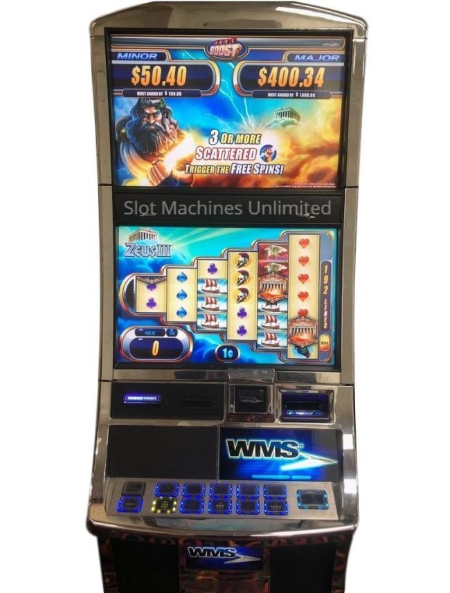 Williams Bluebird 2 Slot Machine "Zeus 3"