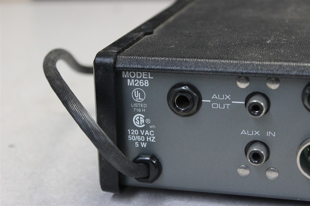 Shure M268 4-Channel Professional Microphone Mixer