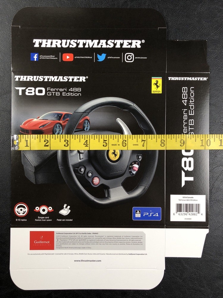 Thrustmaster PlayStation Xbox Wheel & Sticks - Store Use Display Boxes Only