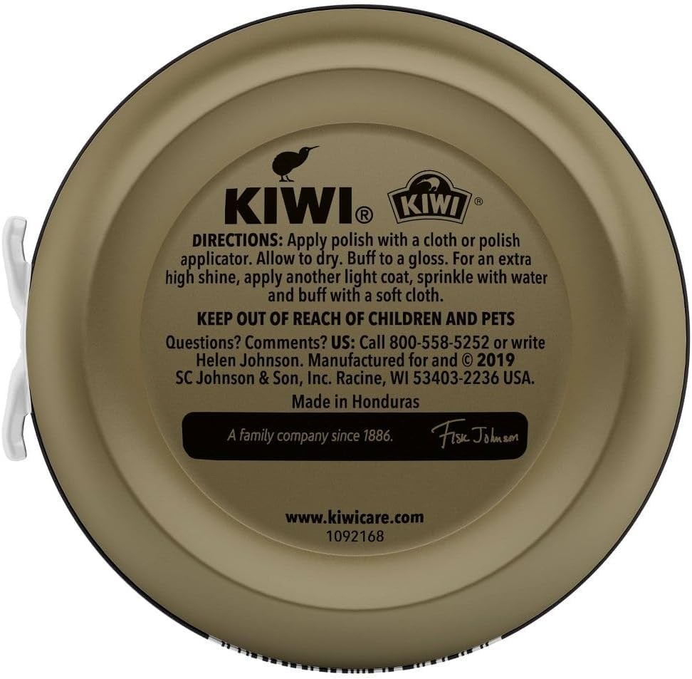 Kiwi Shoe Polish Paste Black by