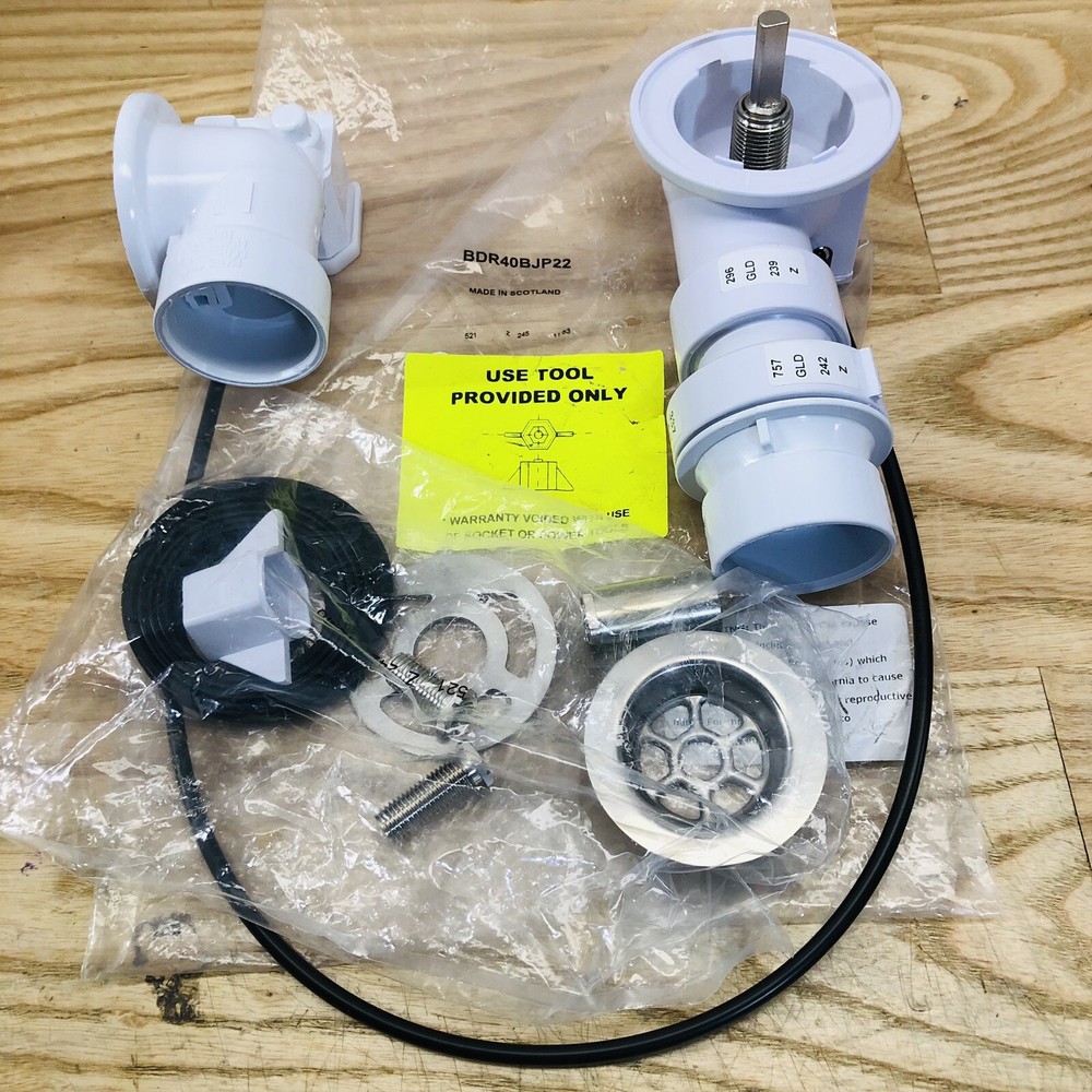OVERFLOW DRAIN KIT PVC BDR40BJP22