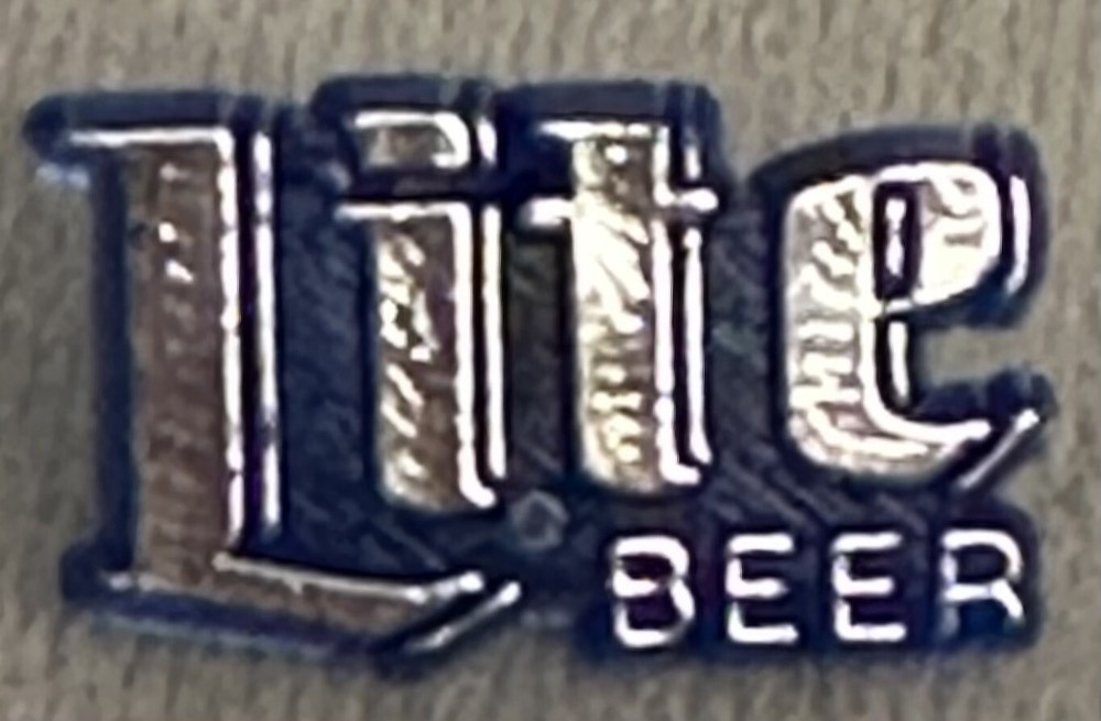 LITE Beer Plastic Lapel Hat Pin [R]