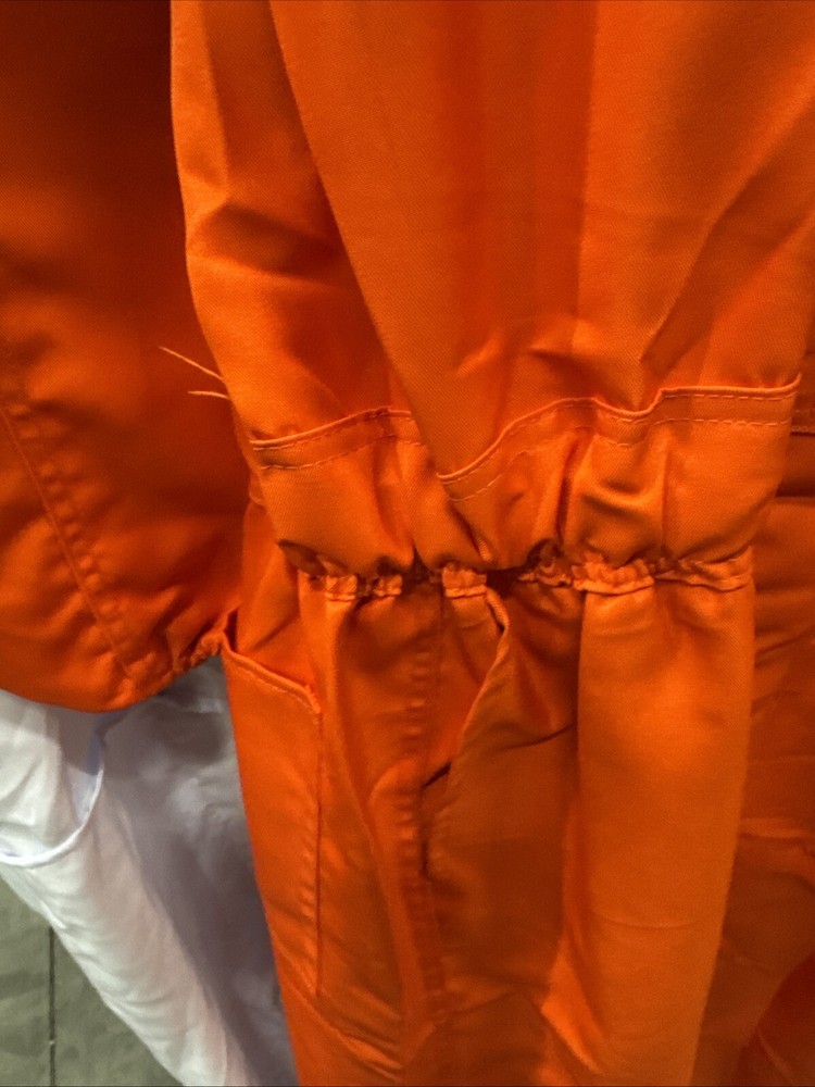 Orange Safety Jump Suit