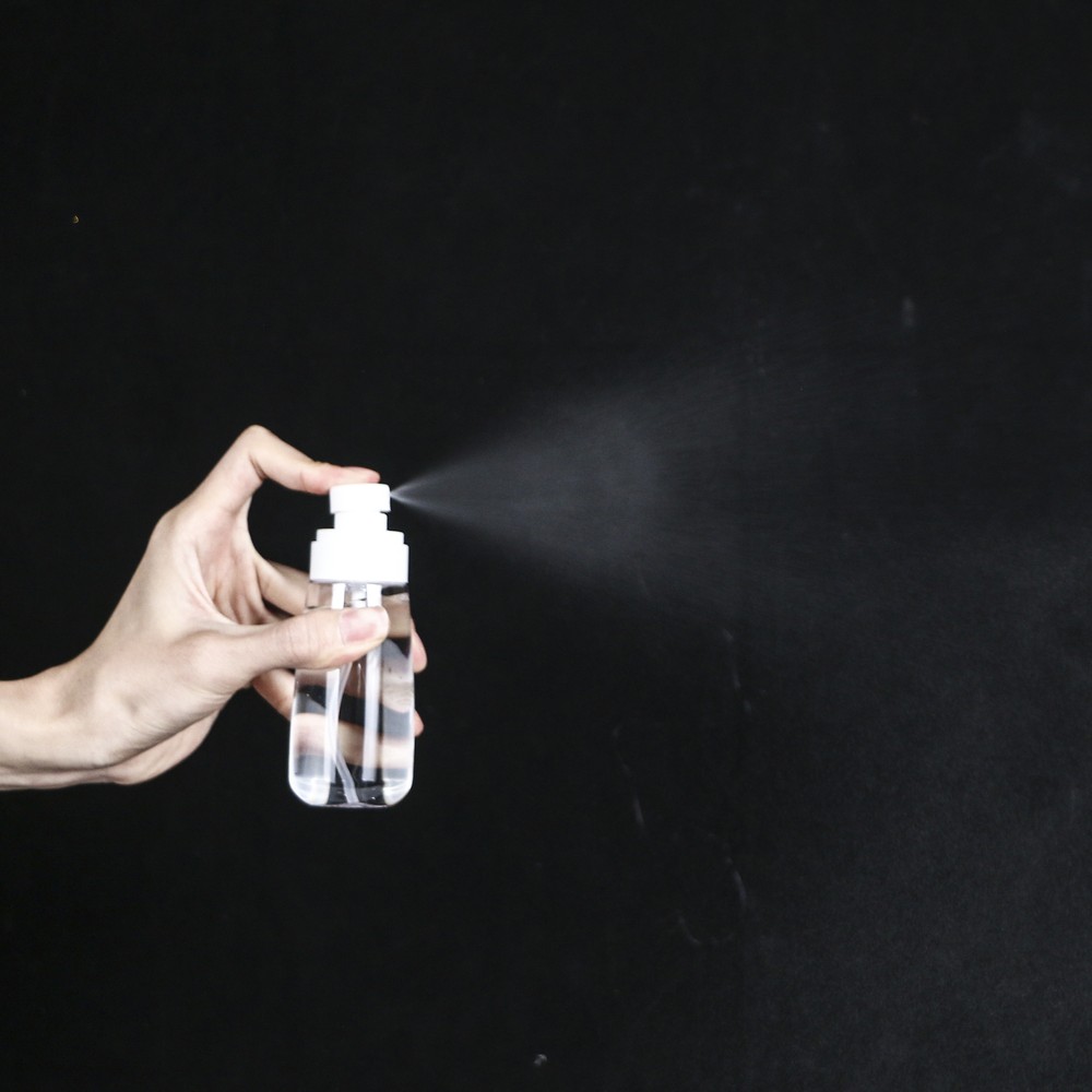 30ml Spray Bottle Small Cosmetic Container Clear Plastic Perfume Sub-bottling