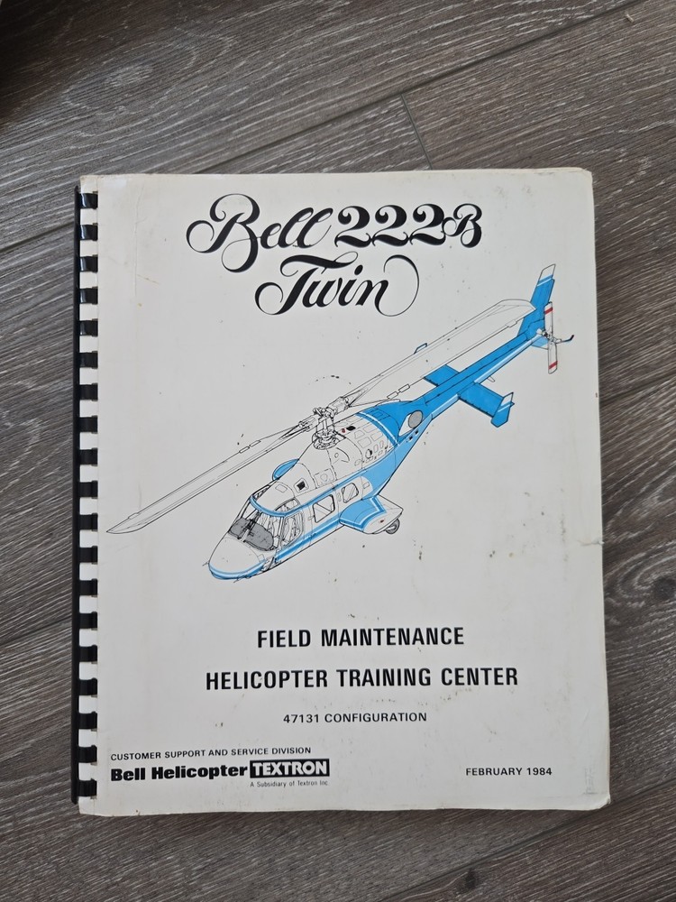 Bell 222B TWIN Field Maintenance