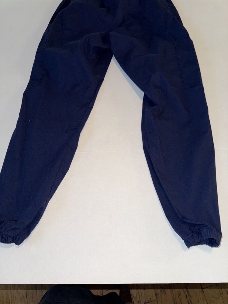 MedGear Scrub Pants Women's Small Blue Elastic Drawstring