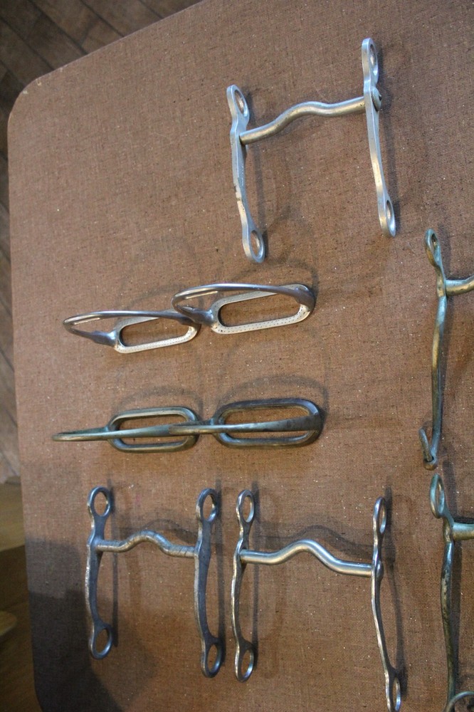 vintage stirrupps and bits